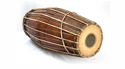 Mridangam drum used in Carnatic classical music